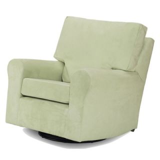 Harmony Kids Modern Square Back Adult Glider in Lime