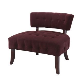 Powell Lady Slipper Tufted Fabric Slipper Chair   893 620 / 893 621