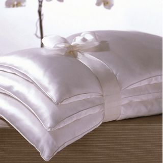 kumi kookoon Basics Silk Filled Pillow in White