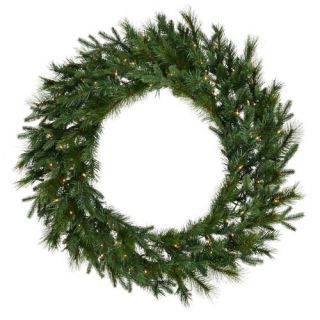 Glacier Mixed Pine 60 Wreath with Clear Lights