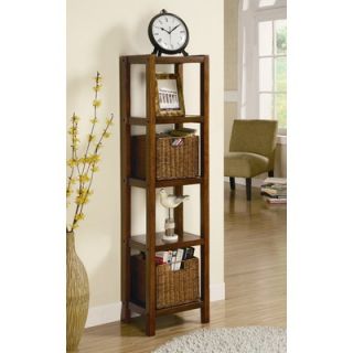 Monarch Specialties Inc. 55 Etagere with Two Accent Baskets