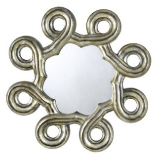 Cal Lighting Formia Hexagon Polyurethane Frame Mirror with Beveled
