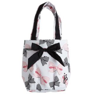 Jessie Steele Bow Peep Lunch Tote Bag with Bow   811 JS 183