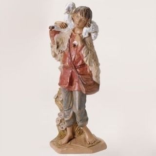 Fontanini 12 Scale Gabriel with Lamb Figurine