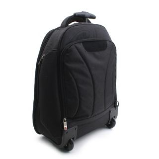 Merax Fly Over Rolling 15.4 Laptop Backpack in Black   207 427