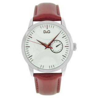 Dolce & Gabbana Womens Twin Tip Watch with White Dial