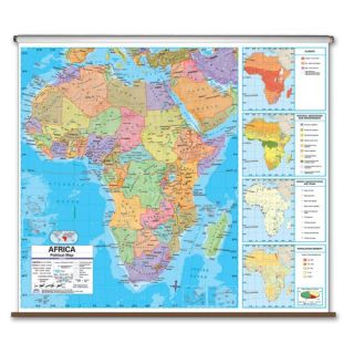 Advanced Political Map   Africa