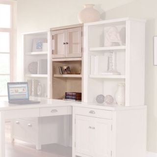 kathy ireland Home by Martin Furniture Tribeca Loft White Hutch With