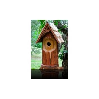 Heartwood The Woodcutter Bird House with Shingled Roof