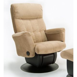 Dutailier 212 Chicago Glider with Closed Base and Ottoman