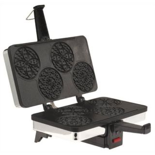 CucinaPro Pizzelle Baker w/Polished Grids   S220 05P