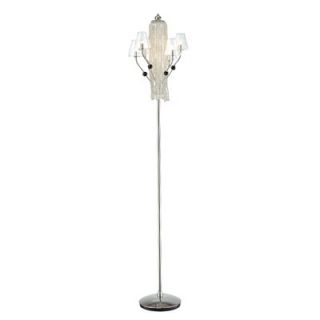 George Kovacs Families Floor Lamp with Beads and Flexible Arms in