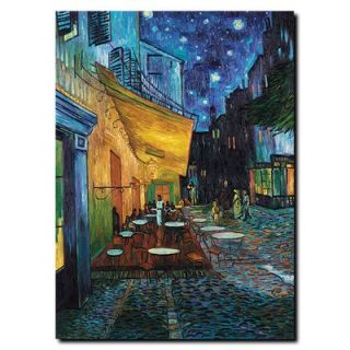 Trademark Global Café Terrace by Vincent Van Gogh Canvas Art   M211