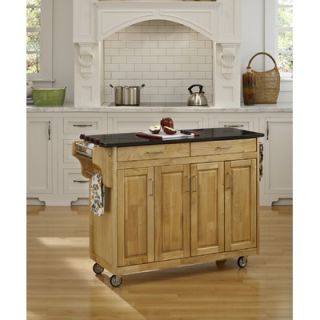 Home Styles Create a Cart Kitchen Cart with Granite Top   9200 1044