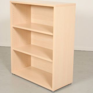 Tvilum Pierce Office Three Shelf Bookcase in Light Maple