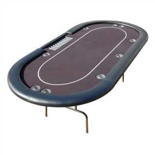 BBO Poker V5 Series Specialized Poker Table with Black Playing Surface