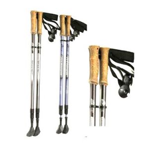 Med Aid Adjustable Hiking Stick (Set of 2)   HS 230