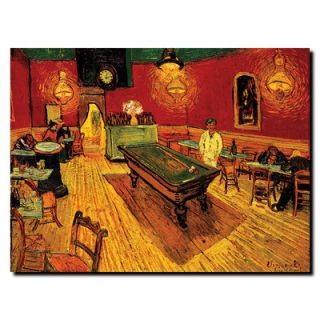 Trademark Global The Night Cafe by Vincent Van Gogh, Canvas Art   14