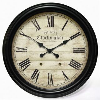 Large Metal Chester Clockmaker Gallery Wall Clock