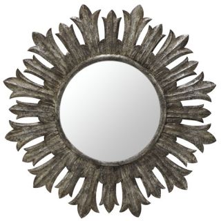 Cooper Classics Fairview Mirror in Distressed Silver Crackle
