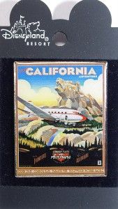 Disney Condor Flats Air Tours Grizzly Peak Pin RARE Mint Condition