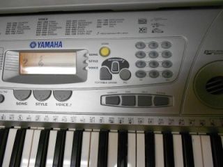  275 Electronic Piano Keyboard Portable w Stand Good Condition