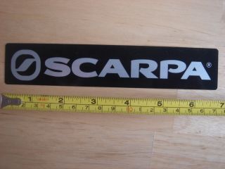 Scarpa Mountaineering Boots Sticker Decal New