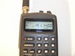 Bearcat Handheld Scanner Model BC80XLT 50 Channel 800 MHz