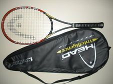 Head i. Radical MP Tennis racquet with a 4 1/4 grip, strung with