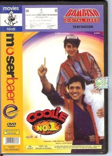 Coolie No 1 Govinda Karishma India Hindi Movie DVD