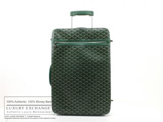 authentic goyard trolley pm luggage suitcase