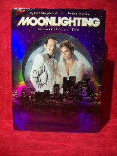 CYBILL SHEPHERD Signed Autograph DVD Moonlighting Season One & Two