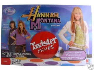 New Hannah Montana Twister Moves Game 2 Dance Mat CD