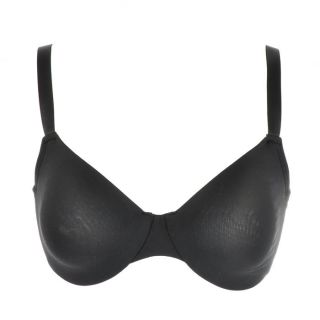 W410X Hanro Soft smooth seamless bra non padded bra black 34D