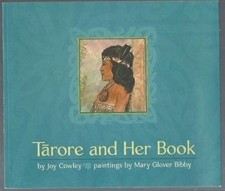 tarore and her book joy cowley softcover maori true story