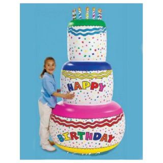 Jumbo HAPPY BIRTHDAY Inflatable BIRTHDAY Cake Party decoration