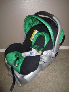 Graco Laguna Green Safeseat Step 1 Infant Car Seat Black Green New