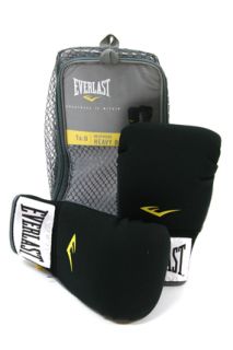 Everlast Neoprene Heavy Bag 4 oz Boxing Gloves Black