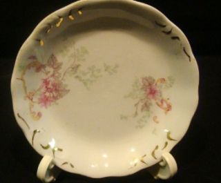 Hanley J G Meakin England Semi Porcelain Vintage Butter Pat Gold