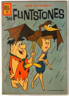 The Flintstones 4 Dell Hanna Barbera Comic Book VG
