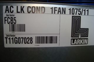 Larkin Heatcraft FCB 5 Ton FCB Air Cooled Condenser