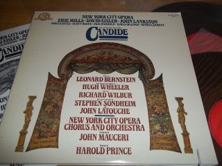  Records NW 340 341 Candide Bernstein John Mauceri Harold Prince