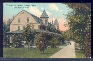  Huron Michigan Windermere Hotel Gratiot Beach 1914 PM No 14168