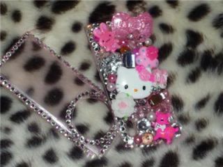 Kawaii Hello Kitty iPod Case Nano 5th Gen Crystals