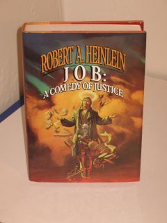 Robert A Heinlein Job A Comedy of Justice Hardcover with Dust Jacket