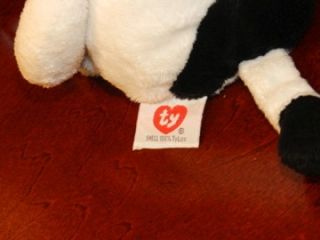 This is a 2002 Ty Pluffies cow named Grazer Grazer is in good used