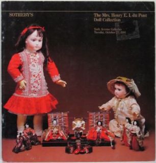  German French Bisque Head Dolls Du Pont Collection 10 27 81