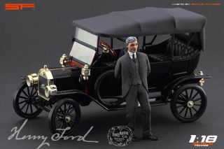 18 Henry Ford VERY RARE figure for 118 Exoto Ford Autoart ERTL NEW