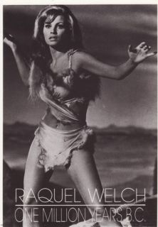 One Million Years B C 1966 Raquel Welch Movie Postcard