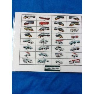 2012 Hess Toy Truck Picture Guide 